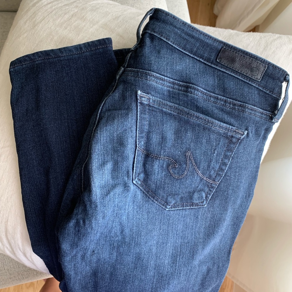 AG Stevie Slim Straight Jeans
